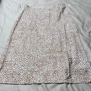 J Crew Leopard Print Women's Skirt
